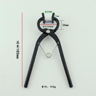 钳 拉链安装 平口钳夹皮钳较框钳口金夹diy手工皮具箱包辅助工具钳