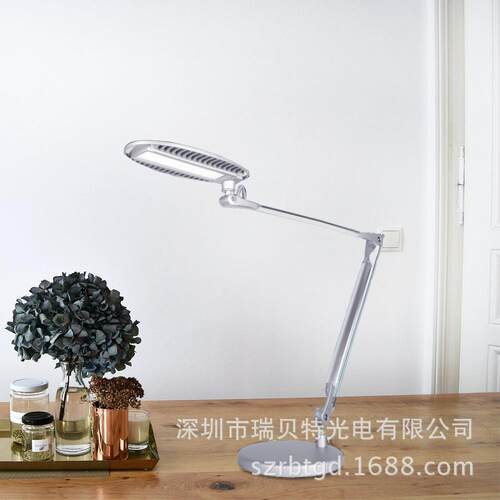厂家销售办公室书桌学生学习工作金属双臂美式LED台灯O201