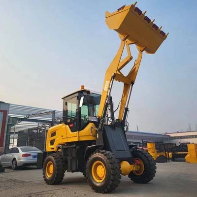 出口捷克loader厂家直售50马力轮式装载机工程装载抓木推土