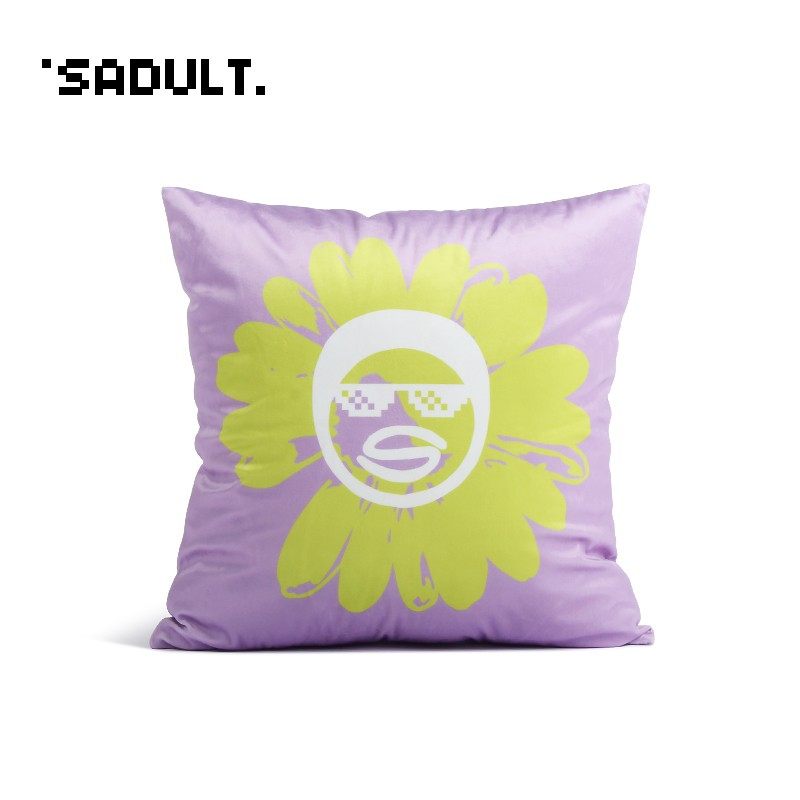 创意恶搞小雏菊客厅沙发抱枕靠背床头靠垫办公室座椅靠枕午睡枕潮,居家布艺,靠垫/抱枕,淘宝优惠券,粉丝福利购,淘宝优惠卷