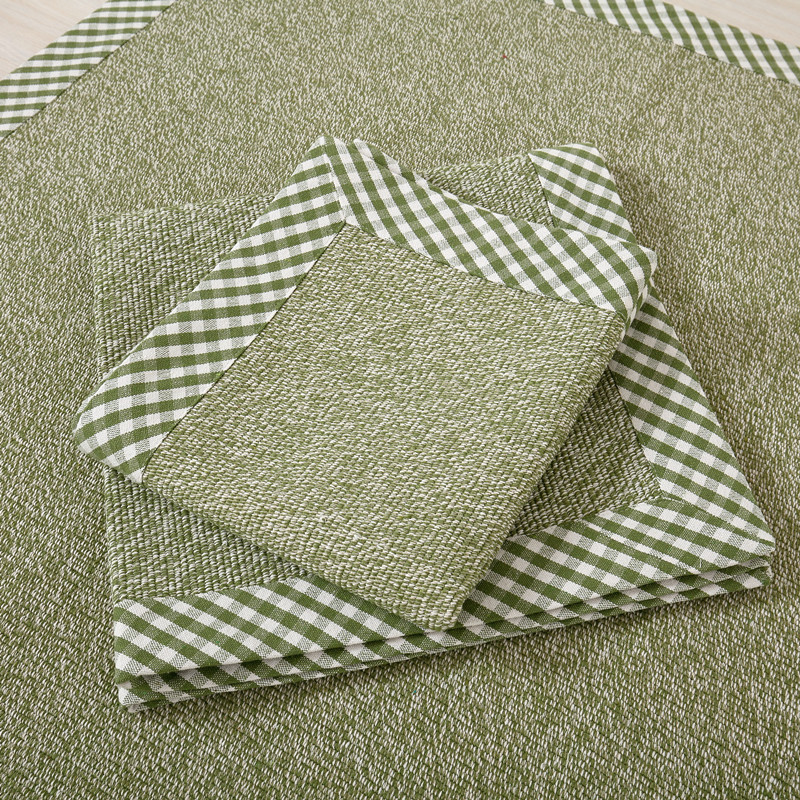 亚麻沙发垫靠背巾套罩加厚防滑四季通用布艺真皮棉麻简约现代客厅