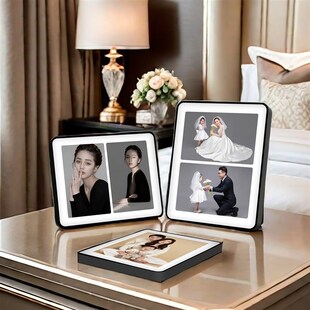 洗照片做成相框照片定制摆台相框摆台婚纱照摆台级感全家福相框