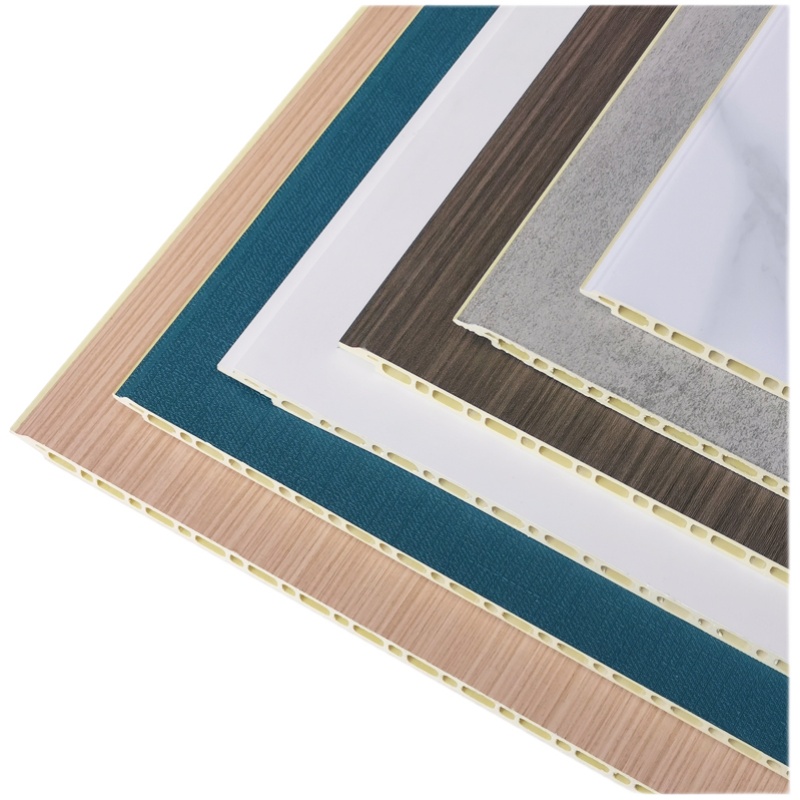 竹木纤维集成墙板全屋定制快装拼接装饰材料背景墙面天花护墙板