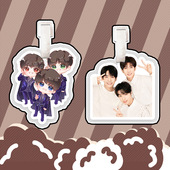 易烊千玺王源王俊凯组合行李牌行李箱书包挂件挂饰吊牌