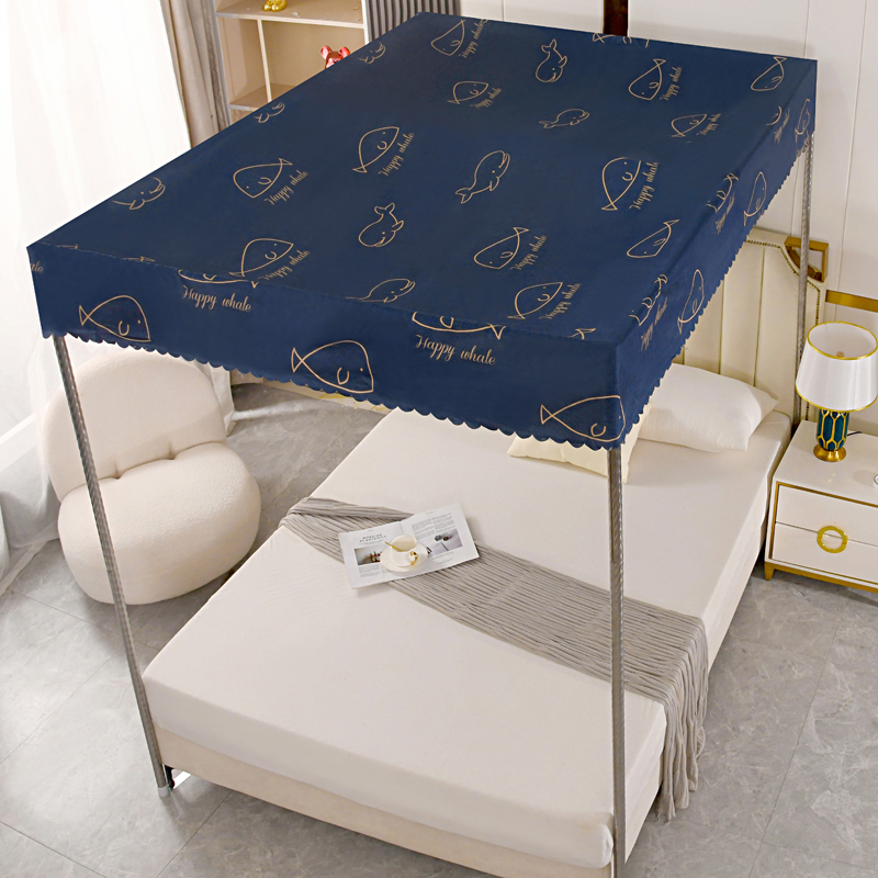 蚊帐防尘顶挡风遮光布顶家用x卧室单双人床顶罩床帘顶布挡灰防尘