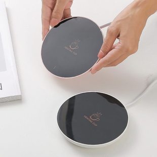 55度重力感应自动恒温杯垫小功率宿舍家用加热暖暖杯底座牛奶神器