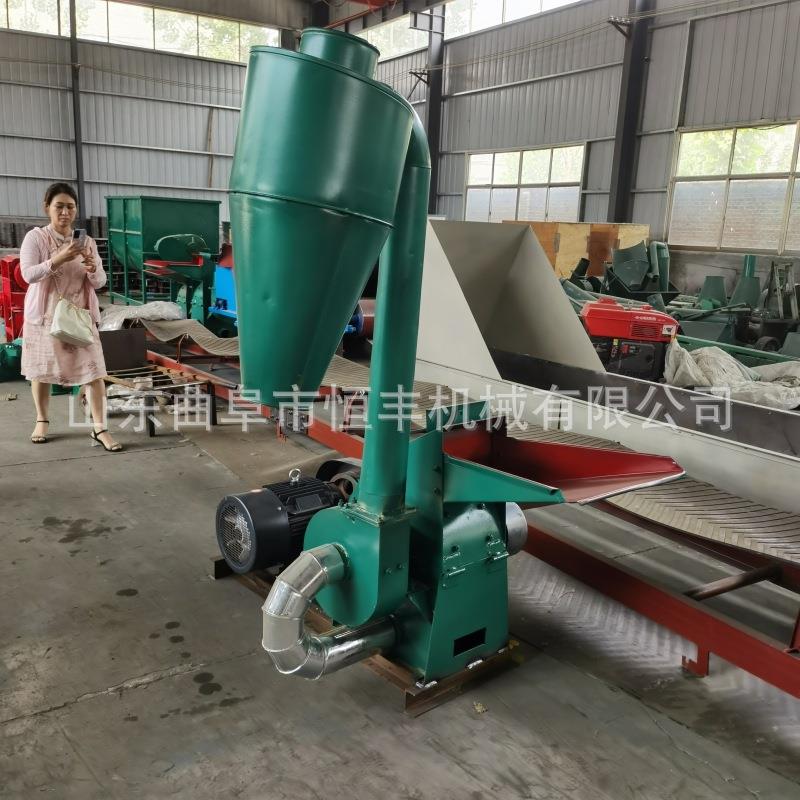 时产一吨麦草稻草苜蓿草粉草机整粒玉米花生秧化工料饲料粉碎机