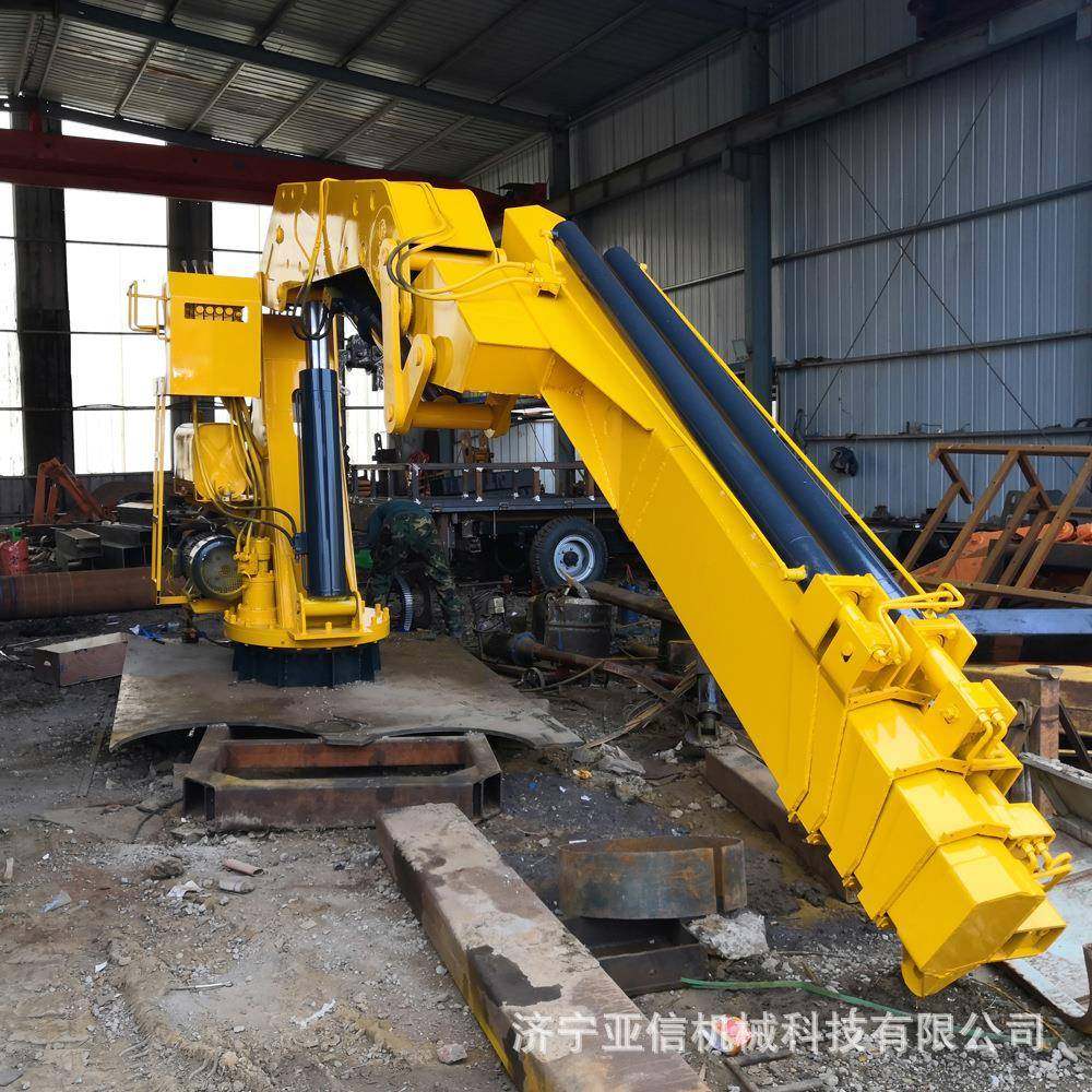 游艇甲板固定折臂吊机6吨船用折臂式起重机液压伸缩式折臂船吊,搬运/仓储/物流设备,其他起重搬运设备,淘宝优惠券,粉丝福利购,淘宝优惠卷