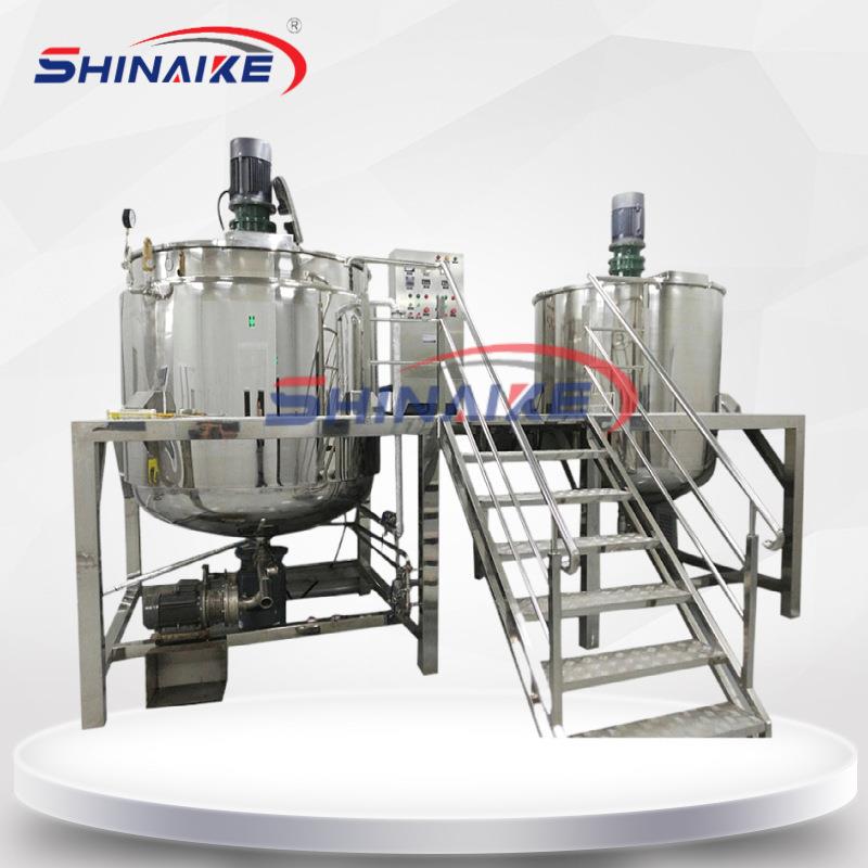 2000L液洗锅加热搅拌罐厂家销售搅拌罐凝胶洗手液均质搅拌罐设备