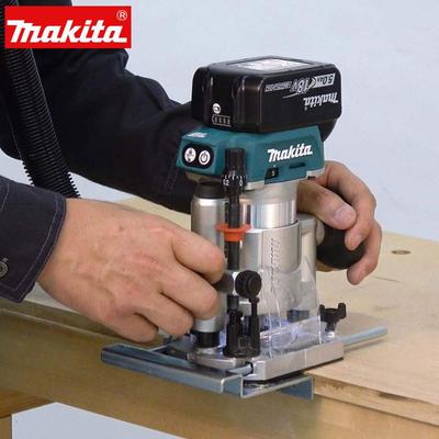 makita牧田DRT50家用充电木工修边机DRT50ZJX9无刷电动木材雕刻机