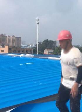 霖诺新型彩钢瓦防水自粘卷材非sbs屋楼顶防漏水材料补漏树脂瓦房
