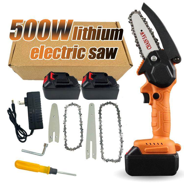 4寸6寸充电式小型电锯伐木修枝园林园艺工具电链锯迷你锂电锯无刷,农机/农具/农膜,其它农用工具,淘宝优惠券,粉丝福利购,淘宝优惠卷