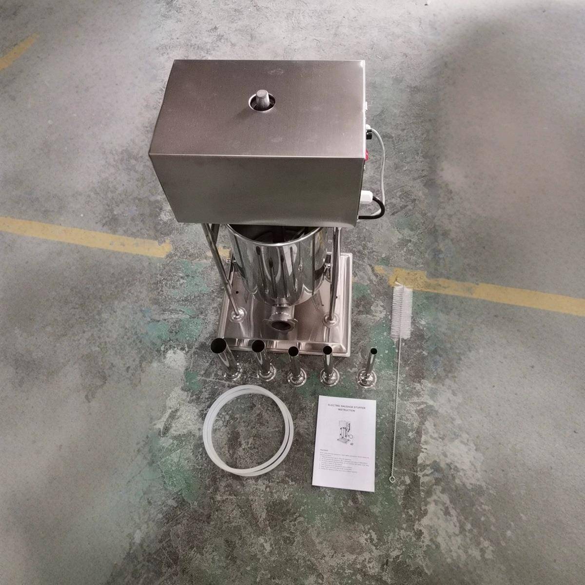 ETV25L电动灌肠机商用全自动家用不锈钢灌腊肠机灌火腿肠机手动