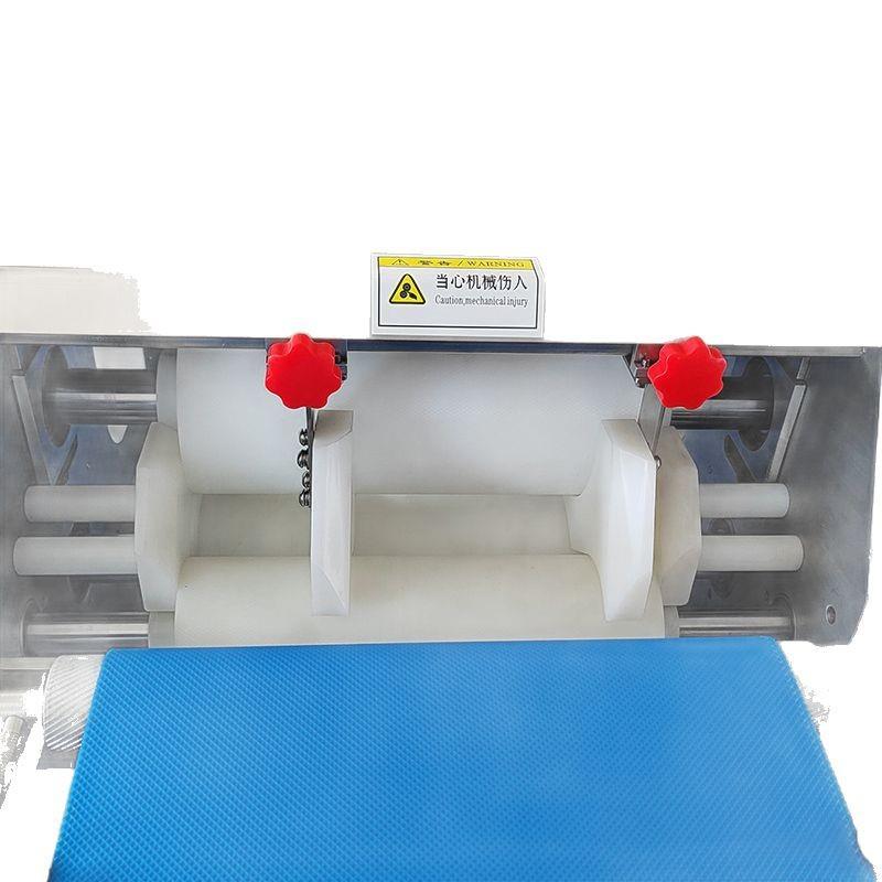 多功能三道轮酥饼成型机绿豆饼肉松饼老婆饼成型机组全自动酥饼机