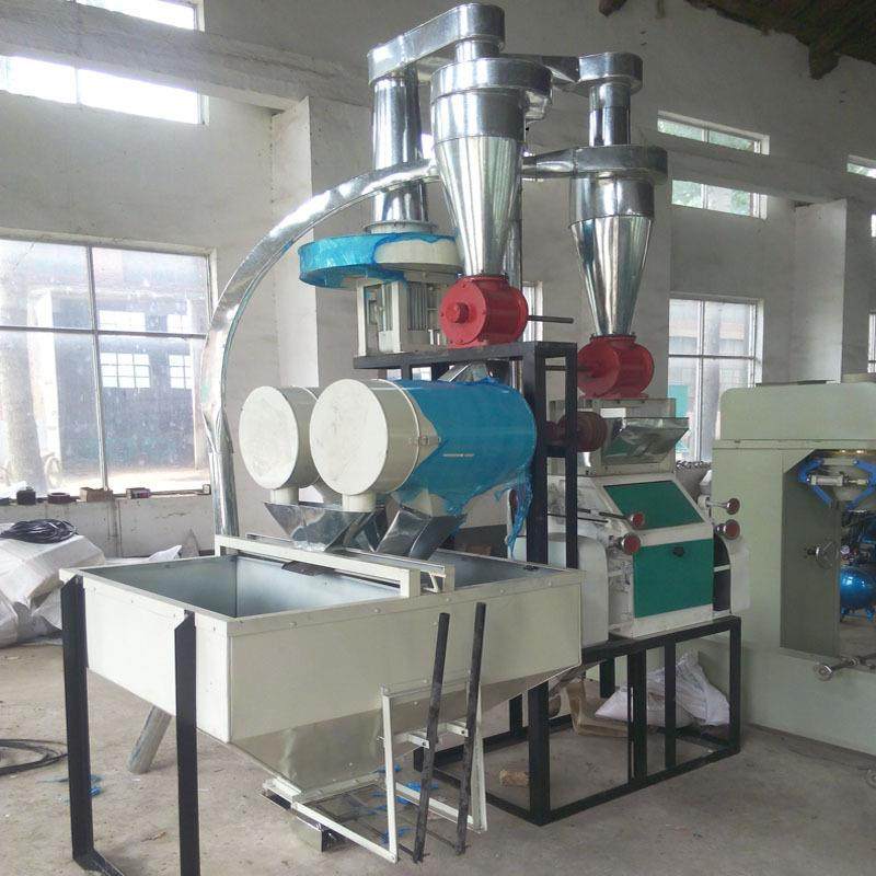 小型全自动面粉机多少钱一台面粉机玉米磨粉机粉状小麦玉米粉