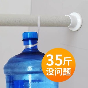 卧室免打孔窗帘杆伸缩杆浴室阳台撑杆浴帘杆子晾衣杆