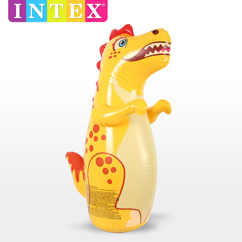 INTEX大号充气不倒翁大头加厚沙袋儿童卡通宝宝健身球