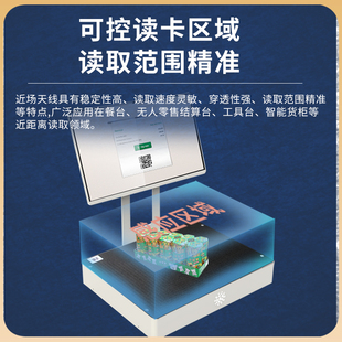 FID天线超近场天线多通道读写器天线圆极化近距离阅读器天线