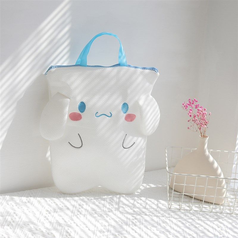 卡通家用衣物细网护洗袋加厚防变形洗衣袋专用网袋手拎游泳沙滩包