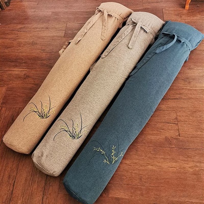 棉麻古琴层桌旗盖布手感柔软舒适透气性防尘古琴囊琴坐垫