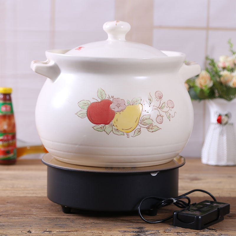 以用电磁炉的砂锅电炖锅燃气灶通用家用明火两用瓦煲汤大号