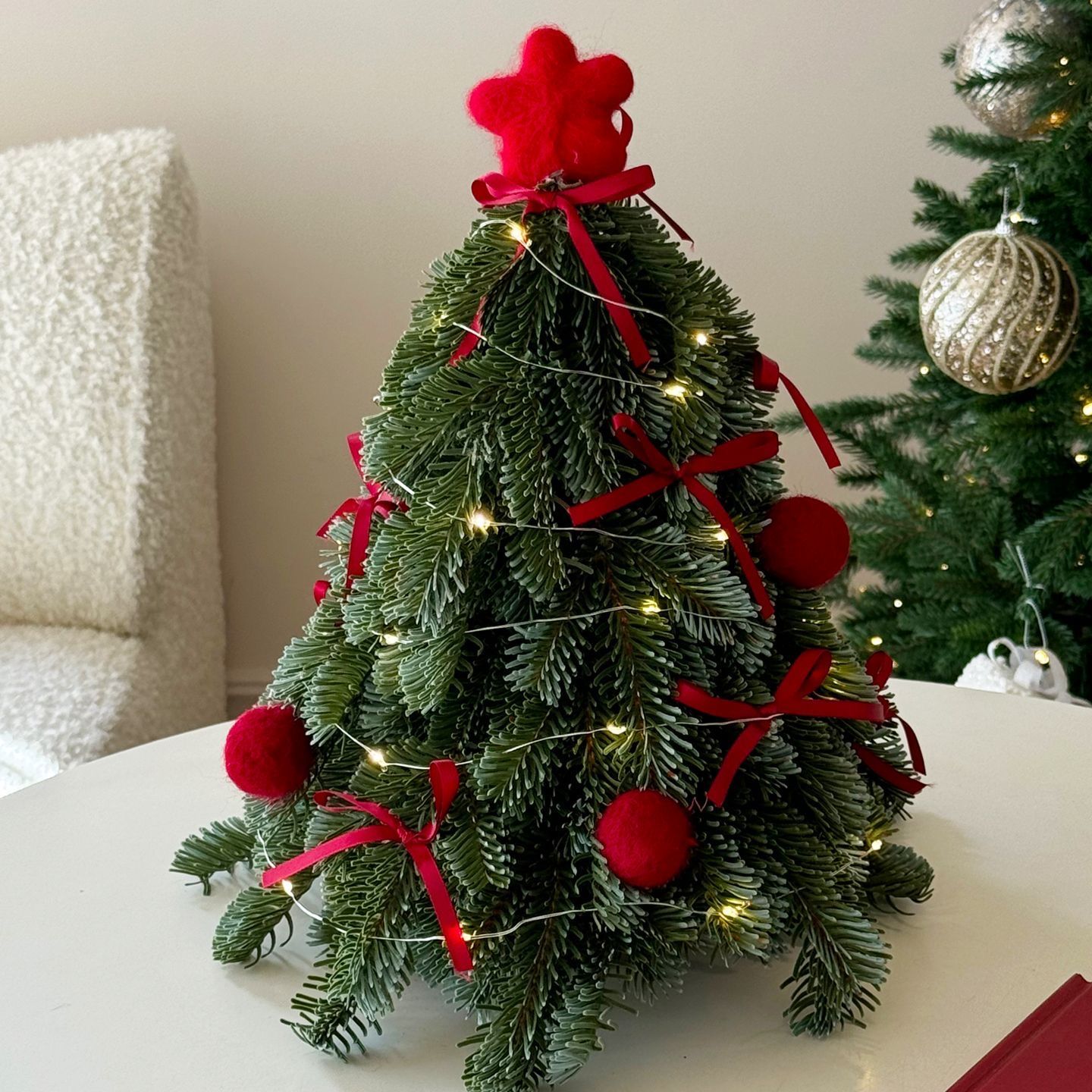 天然真诺贝松鲜切松枝圣诞节装