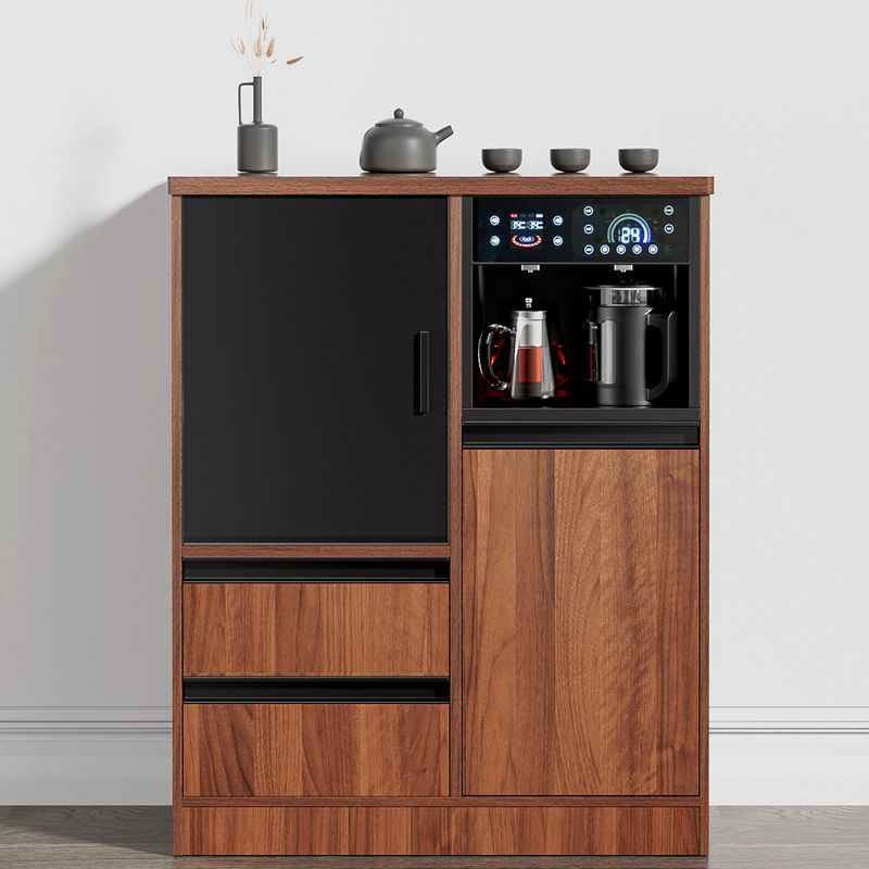 实木家用茶吧机冷藏柜消毒冷热饮水机智能餐边茶水酒柜多功能冰吧
