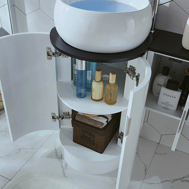 浴室柜洗漱台盆面盆洗手盆柜小户型落地式现代迷你