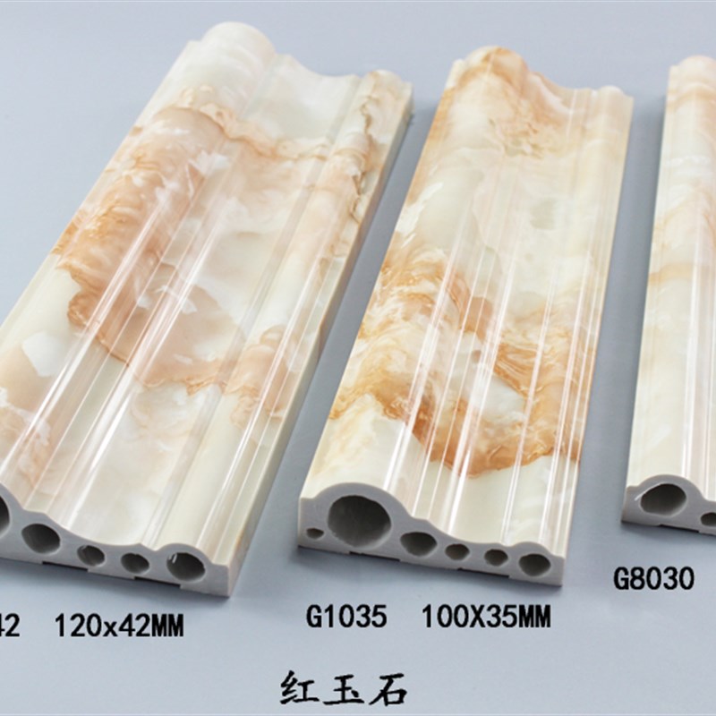 石塑仿大理石中式红木线条背景墙边框电梯包边门门框窗装饰条