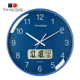 钟表新款 端大气挂墙时钟石英钟 挂钟客厅时尚
