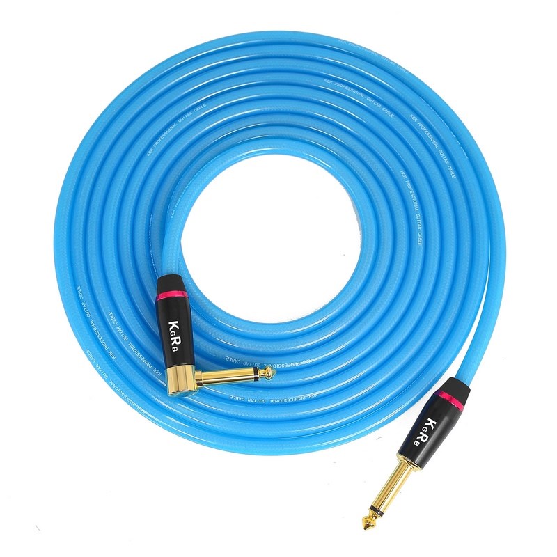 柯锐电吉他贝斯吉他线电箱连接线架子鼓电子琴发烧连接线保真降噪