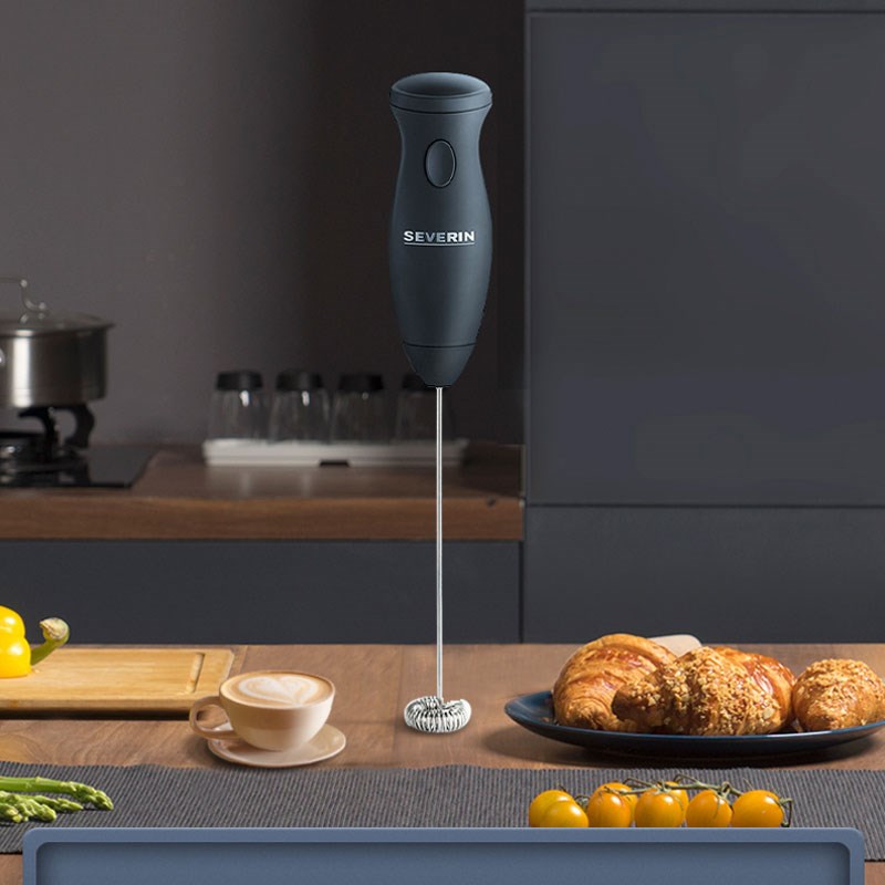 severin手持奶泡机多功能电动打奶器牛奶起泡器打发奶油便携