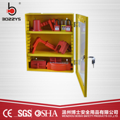 锁具管理站上锁挂牌壁挂式 金属锁具站工业安全管理挂锁箱