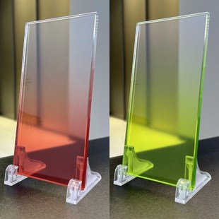 工厂定制多款色调渐变夹胶玻璃适用屏风隔断背景墙房移门护栏