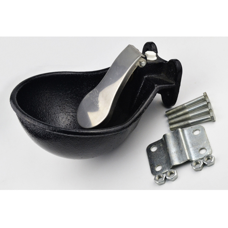 牛用饮水碗铸铁铜自动饮水器养牛饮水设备牛马饮水槽饮水器加厚