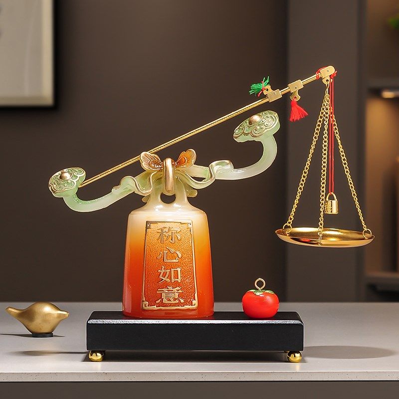 新年寓意称心如意家居客厅电视柜新房入宅乔迁新居装饰品,家居饰品,装饰摆件,淘宝优惠券,粉丝福利购,淘宝优惠卷