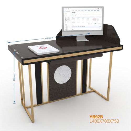 医院家具中医诊所中式接诊桌看诊台电脑桌办公座椅带抽屉转角