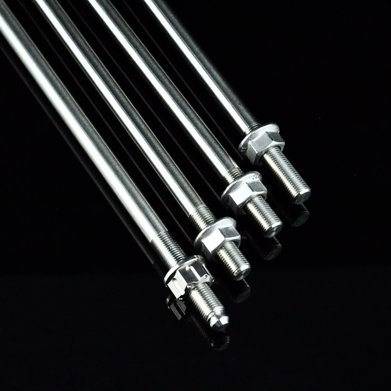 宇斯特M/M10中轴配螺母220/25/20/290各种规格不锈钢牙顺轴条