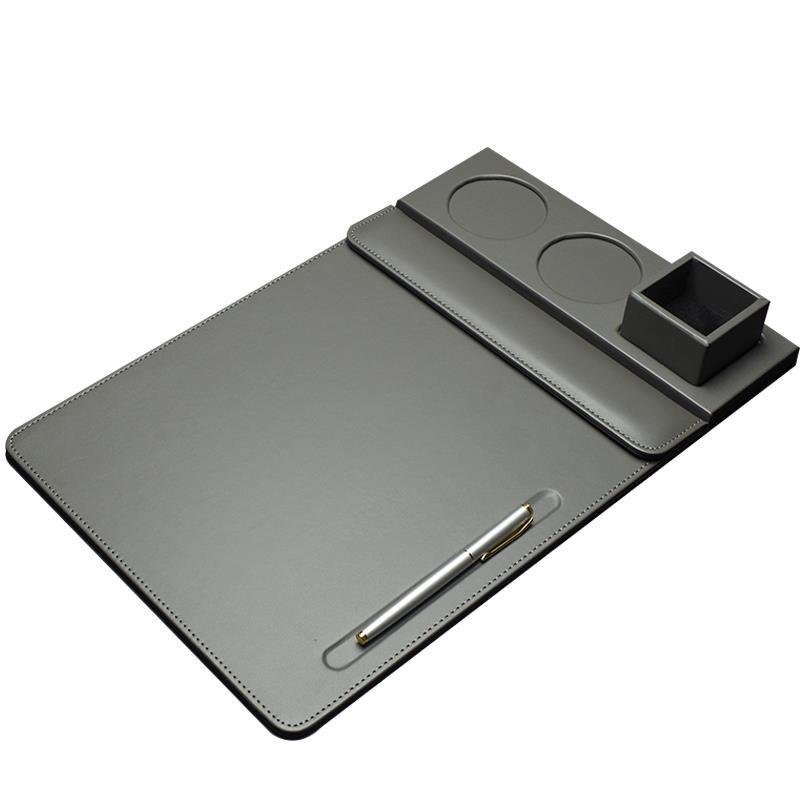 皮革商务酒店会议室板垫会议垫板定制材料记录便签夹文件写字夹