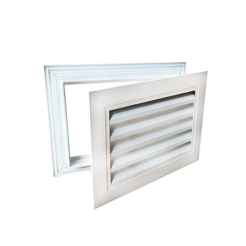 铝合金检修门上通面百叶窗门风口卫生间透气排气格栅框装饰盖