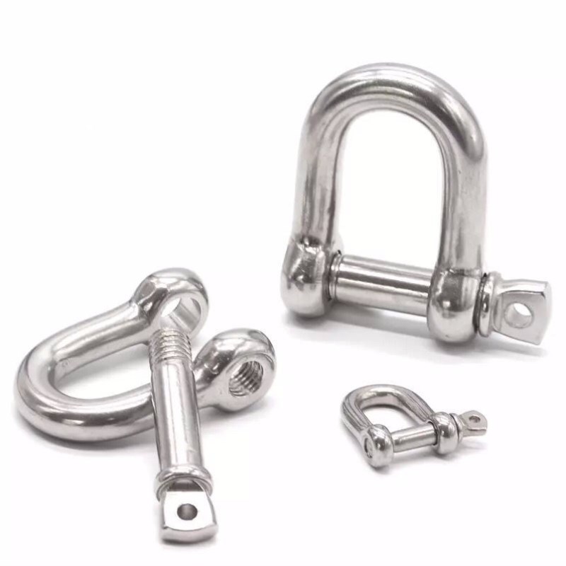 艾科堡不锈钢卸扣.T承重U型M重吊环马蹄卸扣卡扣KB-XK-7