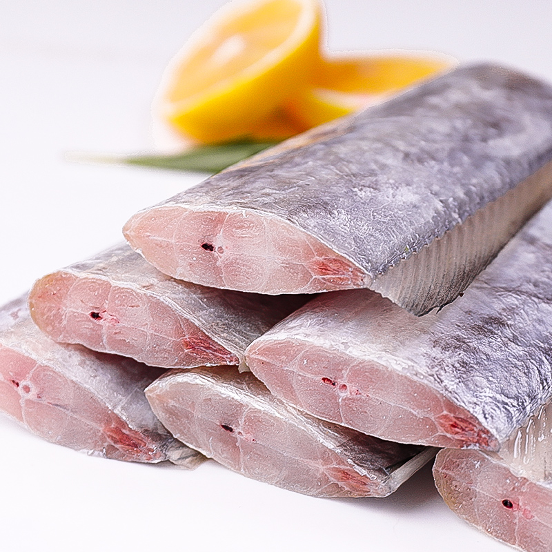 黄渤海小眼带鱼段400g/袋*5 新鲜带鱼中段去头去尾