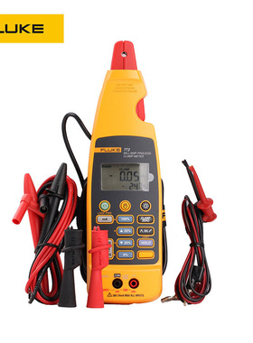 福禄克FlukeF771/ F772毫安级过程钳型电流表 回路校准器F773