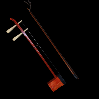 手工精制梨木京二胡西皮二黄大二黄黄枣木京二胡轴送