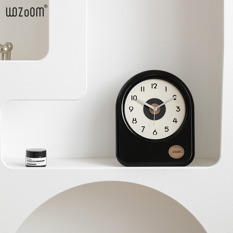WOZOOM屋准客厅台式座钟装饰品玄关电视柜高端大气桌面摆件