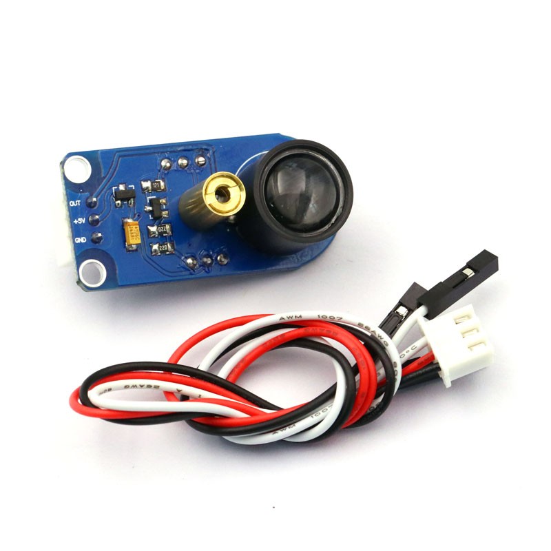 漫反射激光传感器寻迹模块 避障距离黑白循线灰度检测识别模块