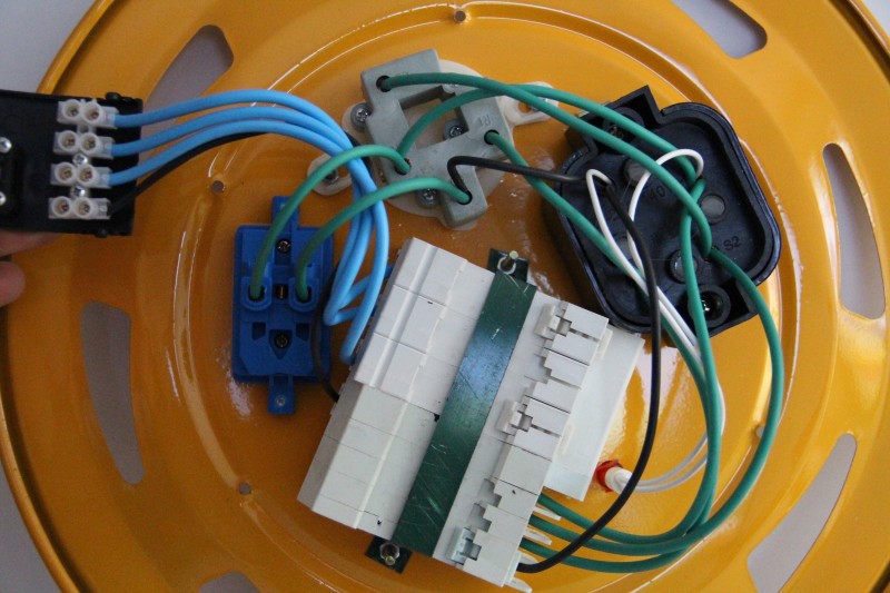 电缆盘三相线盘拖线盘插板大功率拖线板工业插座卷线盘