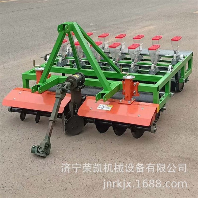 单行人推蔬菜播种机 精量人力谷子播种机 一机多用蔬菜颗粒播种机