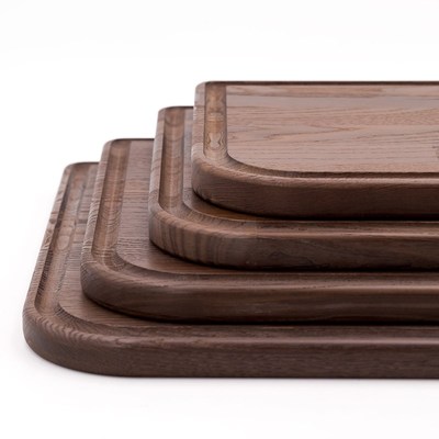 意大利Legno雷诺阿特 碳化木长方形砧板实木家用易发霉