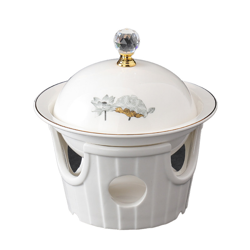 酒店陶瓷鱼胶翅燕窝炖盅带盖隔水炖盅家用糖蒸盅汤盅加热保温,厨房/烹饪用具,炖锅/炖煲/汤煲,淘宝优惠券,粉丝福利购,淘宝优惠卷